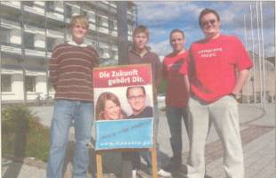 Alexander Jakel, Florian Jakel, Markus Rathmann, Lars-Christian Treusch; Foto: Nicoline Pilz